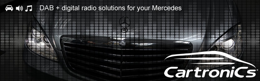 Mercedes DAB radio fit install